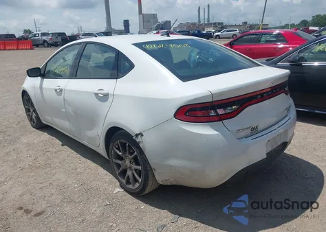 2013 Dodge Dart Sxt из США, поврежденный, VIN 1C3CDFBHXDD338144